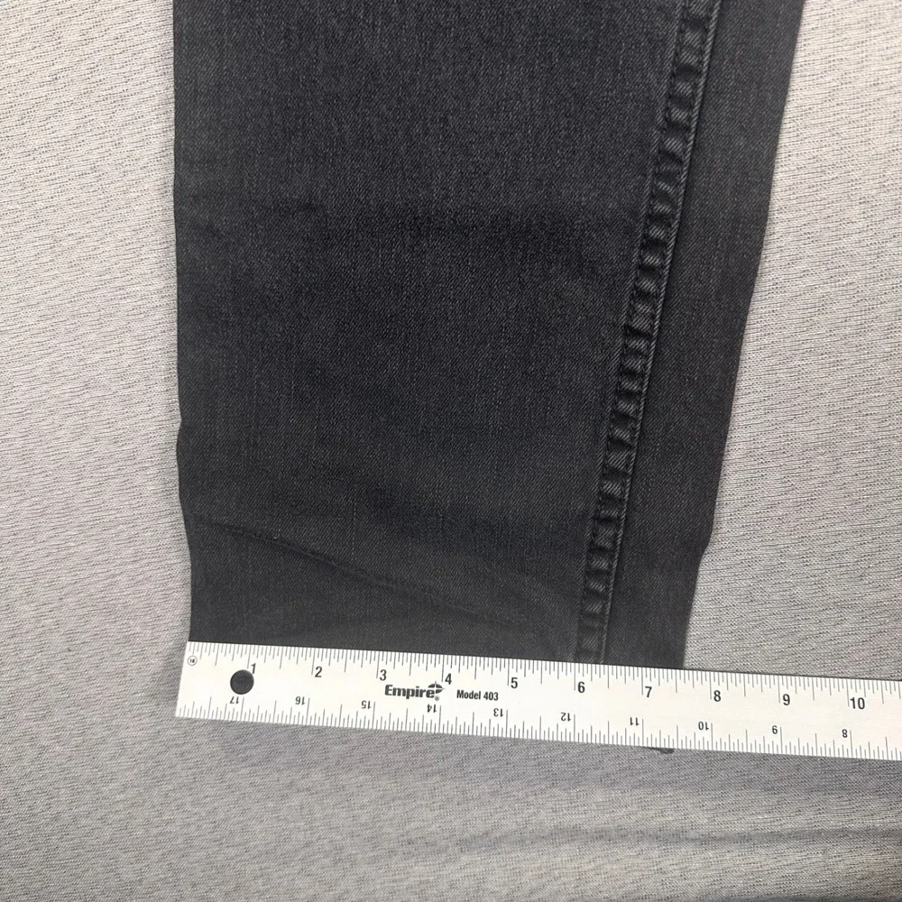 Levis 511 Straight Fit Jeans Men 36x32 (Fits 38x31) Charcoal Black Stretch Denim